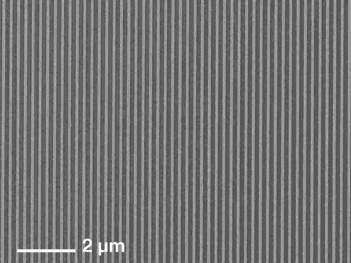 Sub-100 nm resolution lines replicated using SmartNIL®