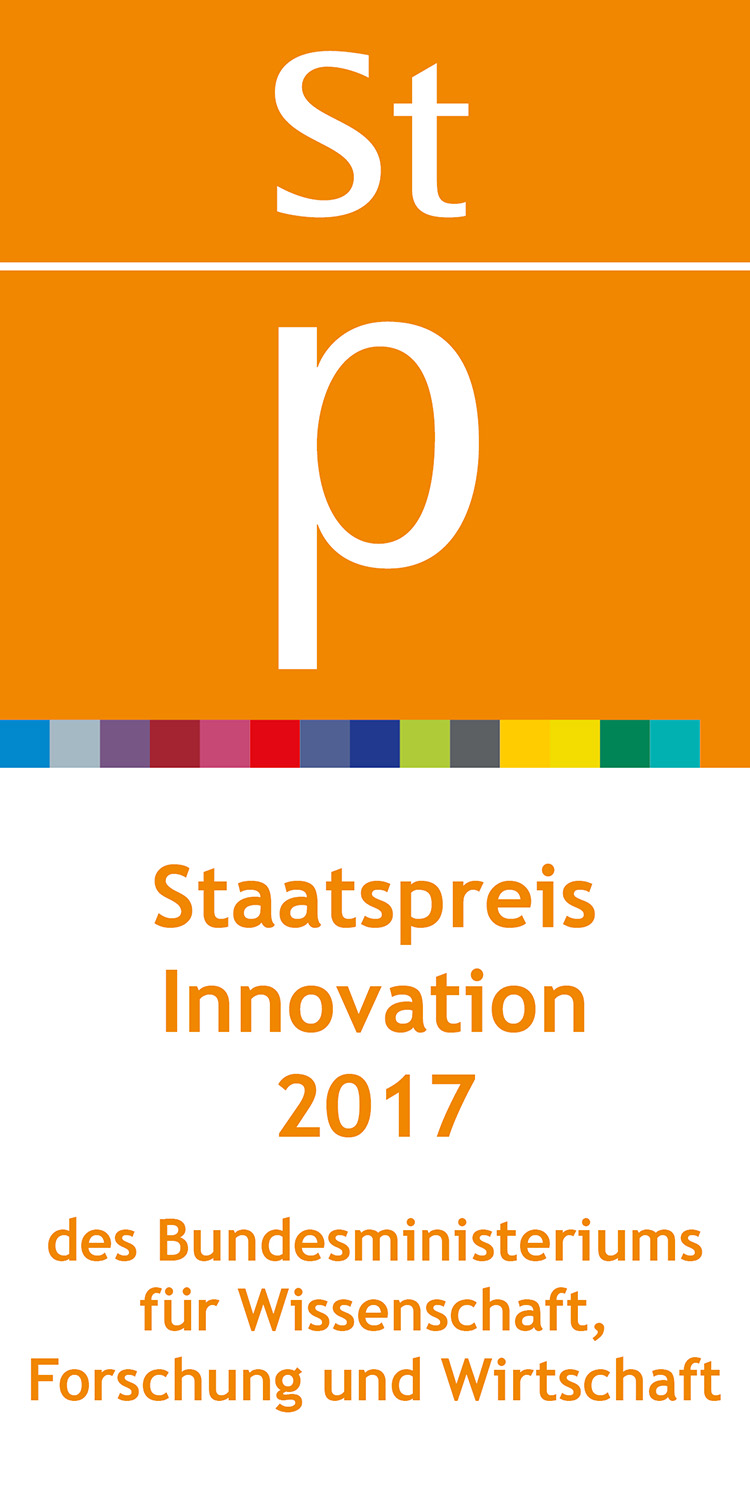 Austrian Innovation Award presented by the Austrian Minstry of Science, Research and Economy 