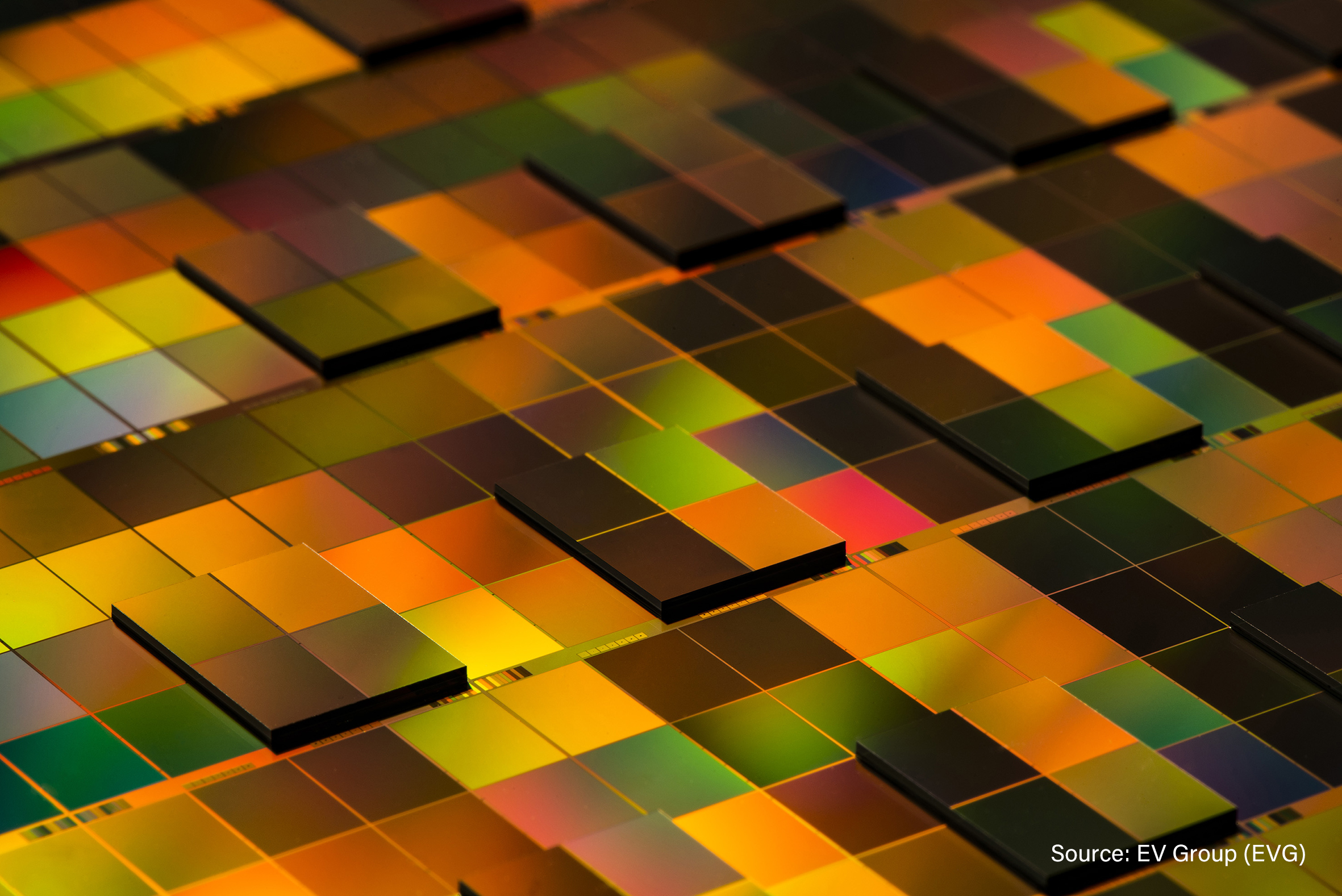 Chiplet integration by collective die-to-wafer hybrid bonding. Source: EV Group