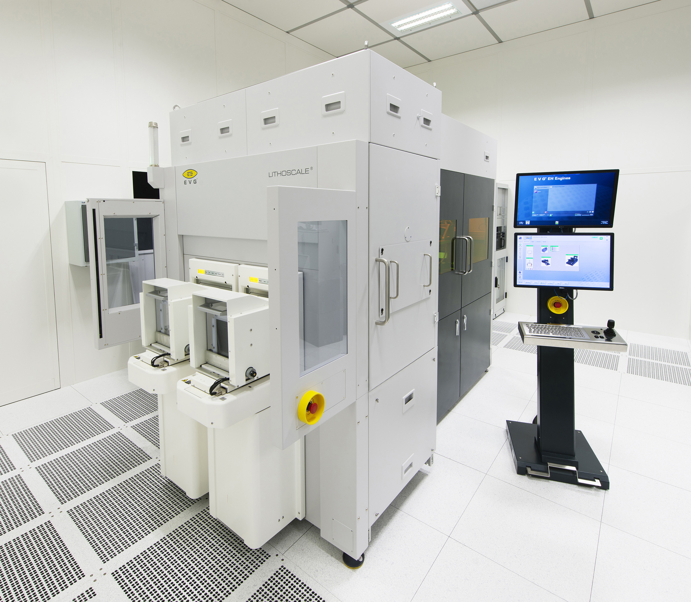 EV Group’s revolutionary LITHOSCALE® maskless exposure system addresses lithography needs for markets and applications that require a high degree of flexibility or product variation. Source: EV Group.