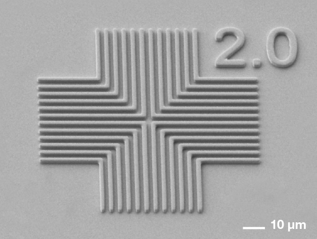 MLE™ exposure - Neg. AZ nLOF, LT: 2 µm